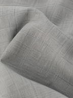 Calça Premium Alfaiataria com Ajuste Lateral - Cinza Xadrez