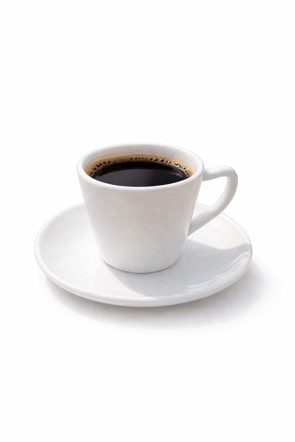 Xícaras De Café, Chá - Porcelana Branco Com Pires 80ml