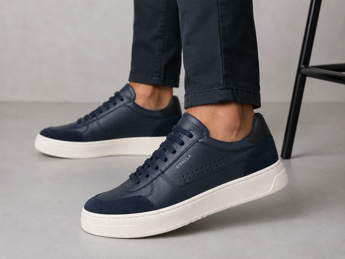 Sapatênis Torino Clean Premium - Azul Marinho