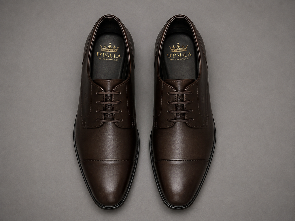 Sapato Social Executive Signature Couro Legitimo - Marrom