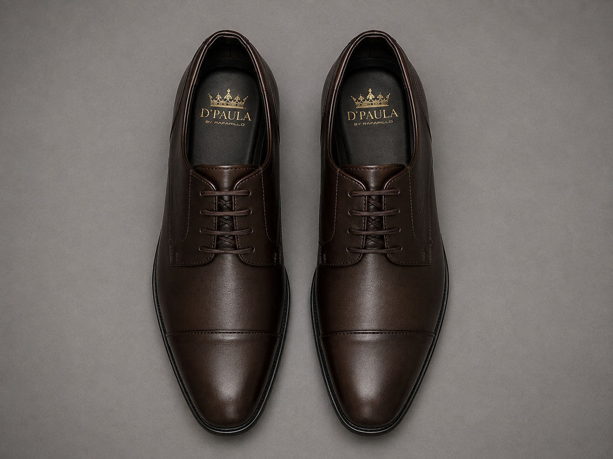 Sapato Social Executive Signature Couro Legitimo - Marrom