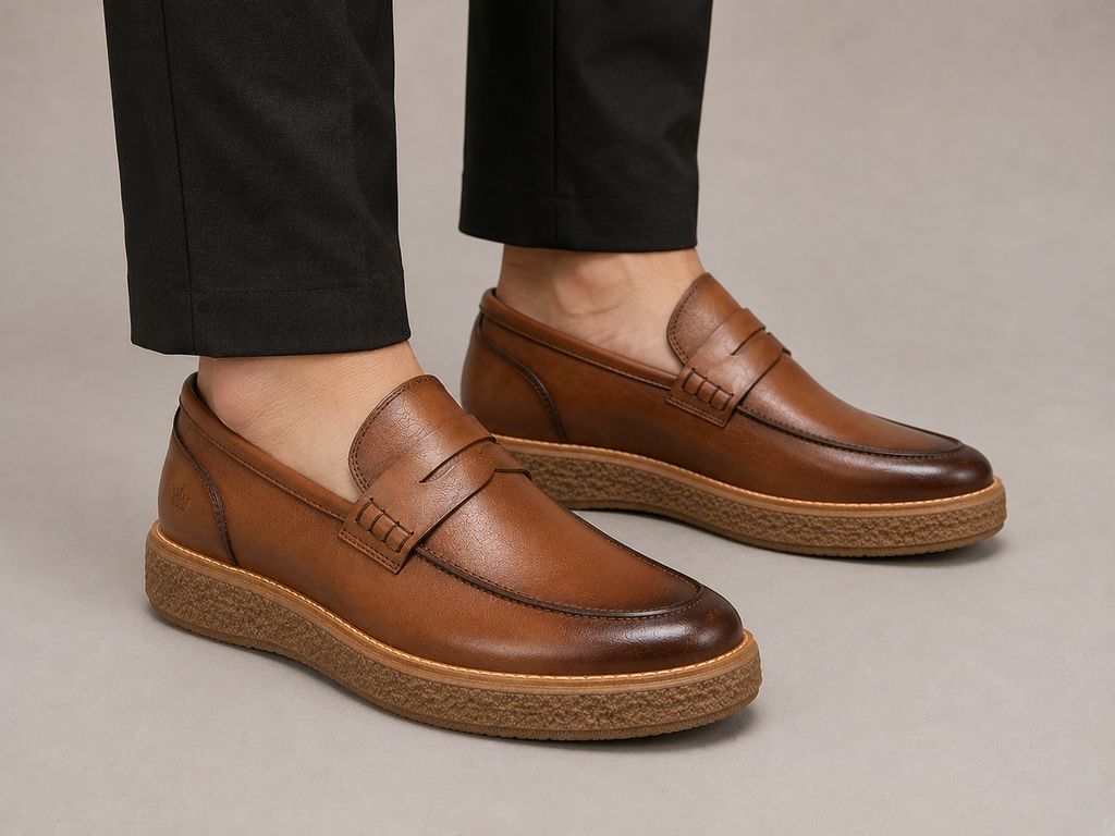 Mocassim Firenze Nero Em Couro - Marrom