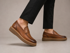Mocassim Firenze Nero Em Couro - Marrom