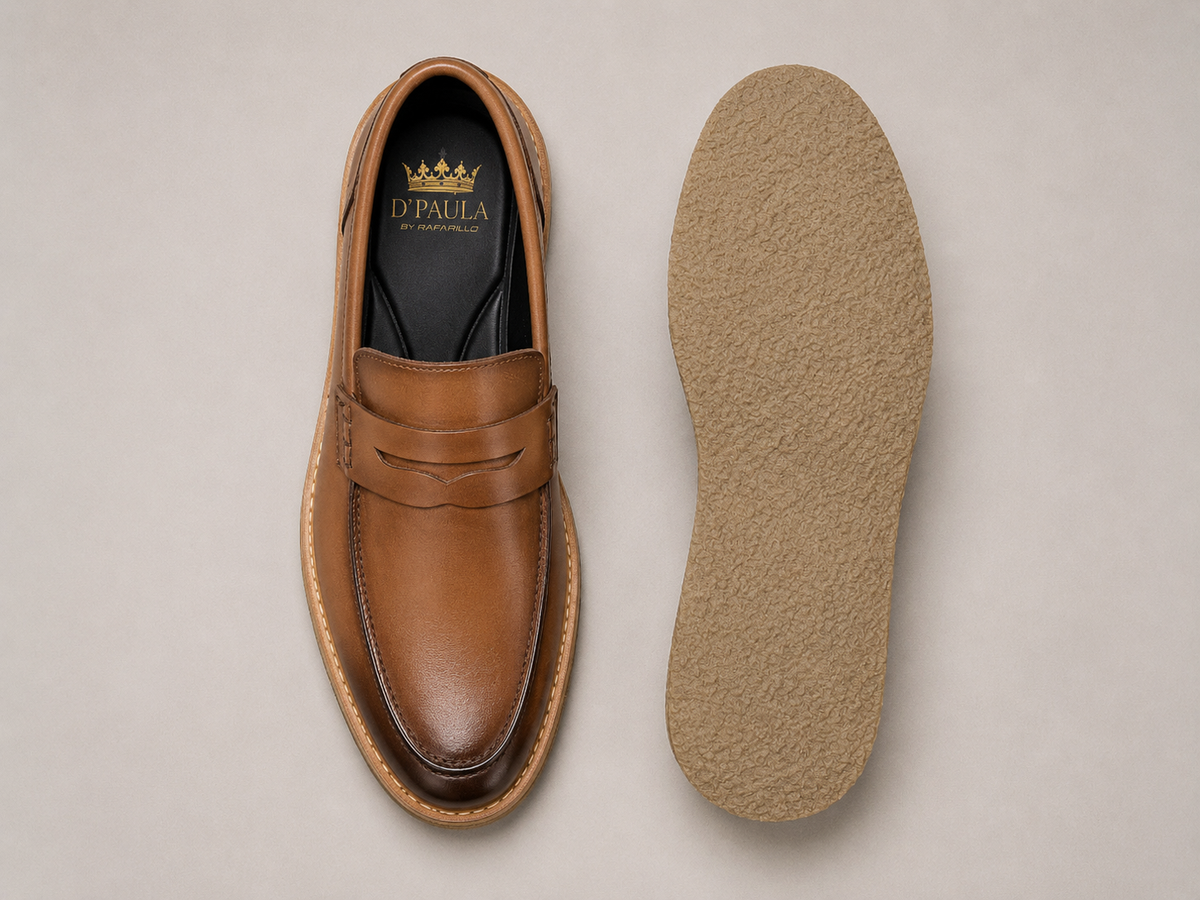 Mocassim Firenze Nero Em Couro - Marrom
