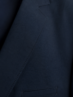 Blazer Premium Masculino Slim Sarja com Elastano - Azul Marinho