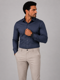 Camisa Social - Azul Smoke