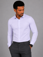 Camisa Social - Lilás Gelo
