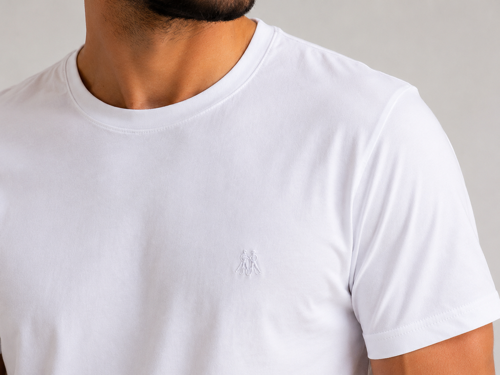 Camiseta Básica Masculina Polo Wear - Branca