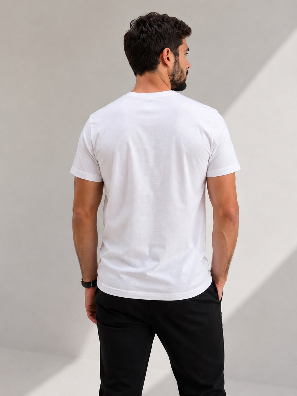 Camiseta Básica Masculina Polo Wear - Branca