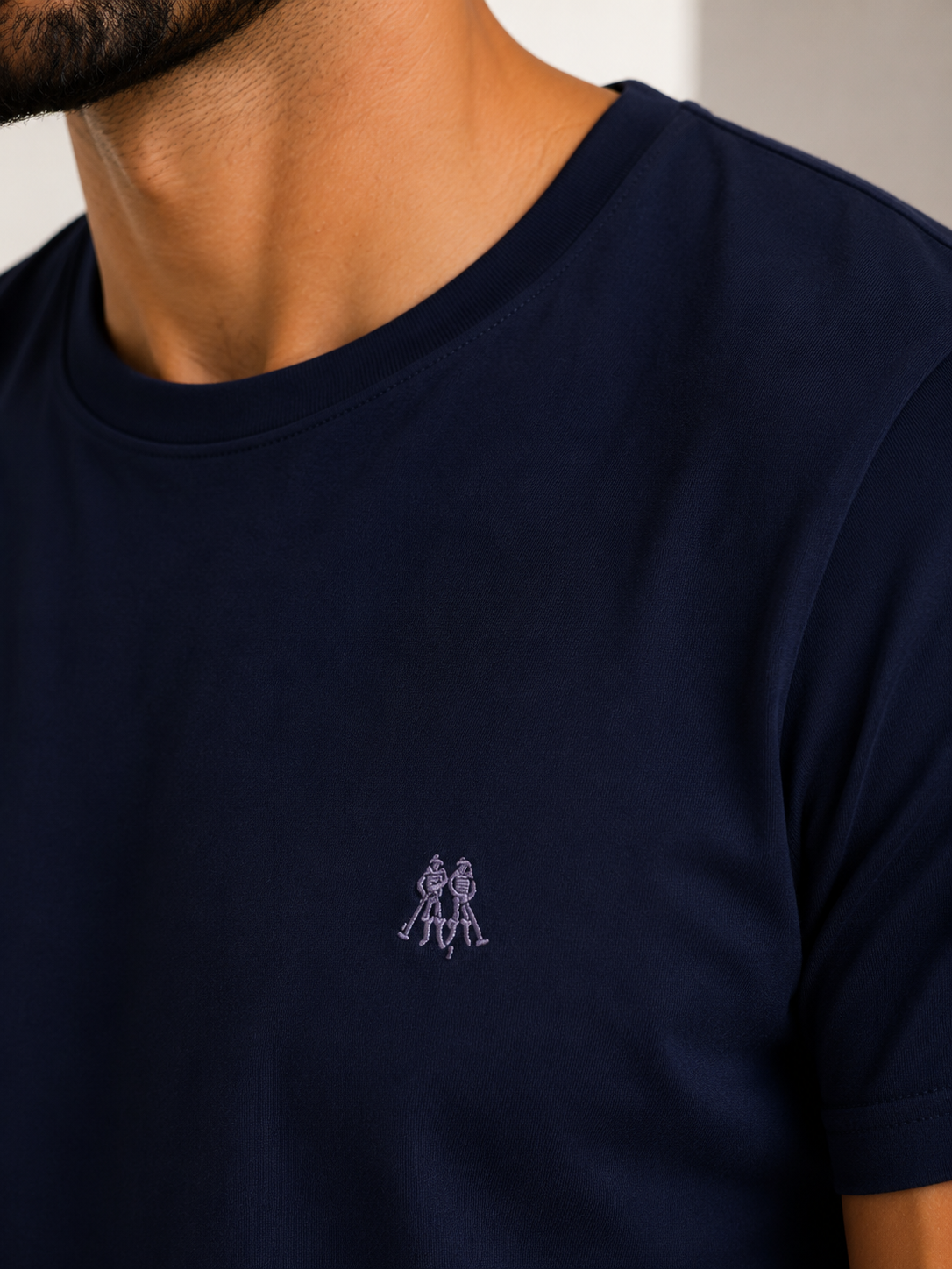 Camiseta Básica Masculina Polo Wear - Azul Marinho