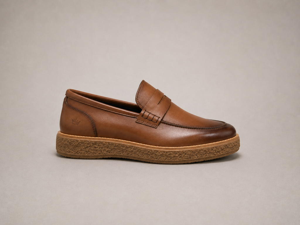 Mocassim Firenze Nero Em Couro - Marrom