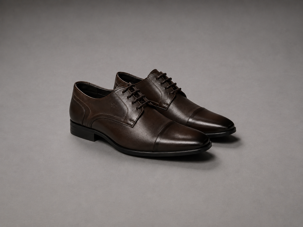 Sapato Social Executive Signature Couro Legitimo - Marrom