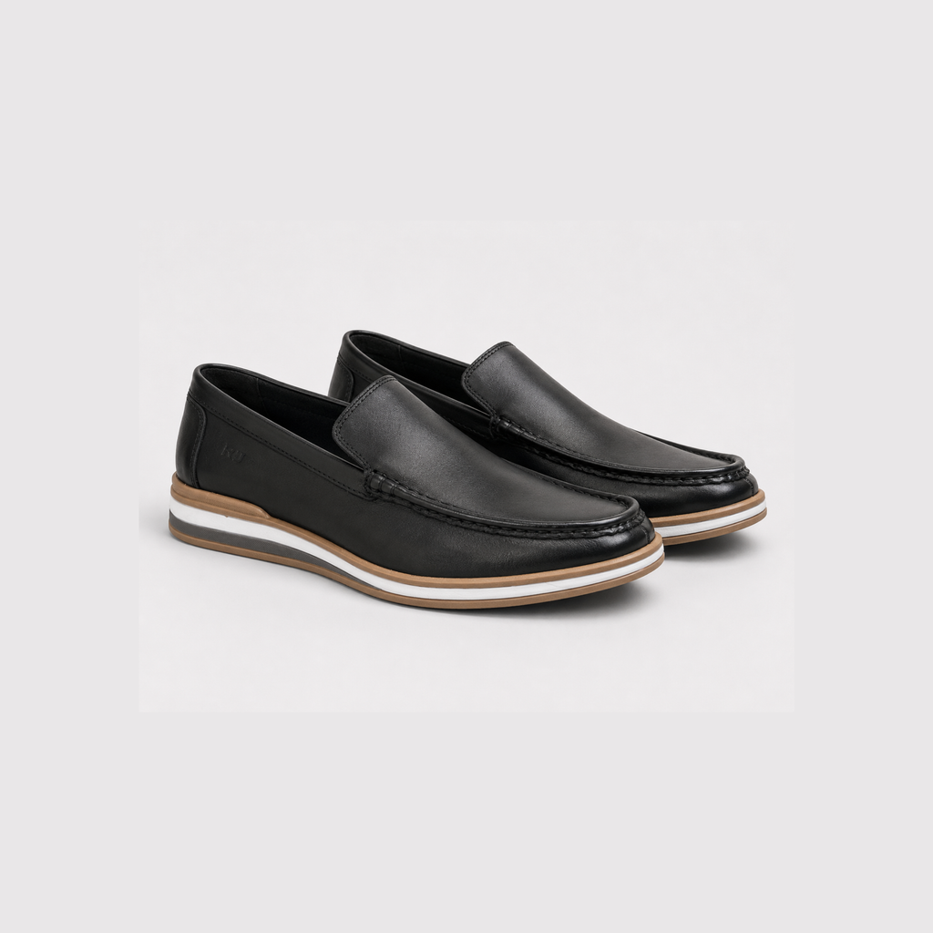 Mocassim Imperium Loafer Couro - Preto 2801-10-SF