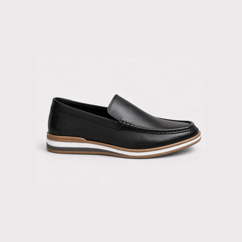 Mocassim Imperium Loafer Couro - Preto 2801-10-SF
