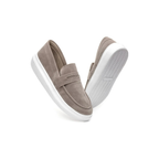 Mocassim Loafer em Camurça - Preto