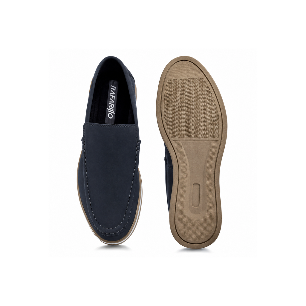 Mocassim Monaco Navy 2801