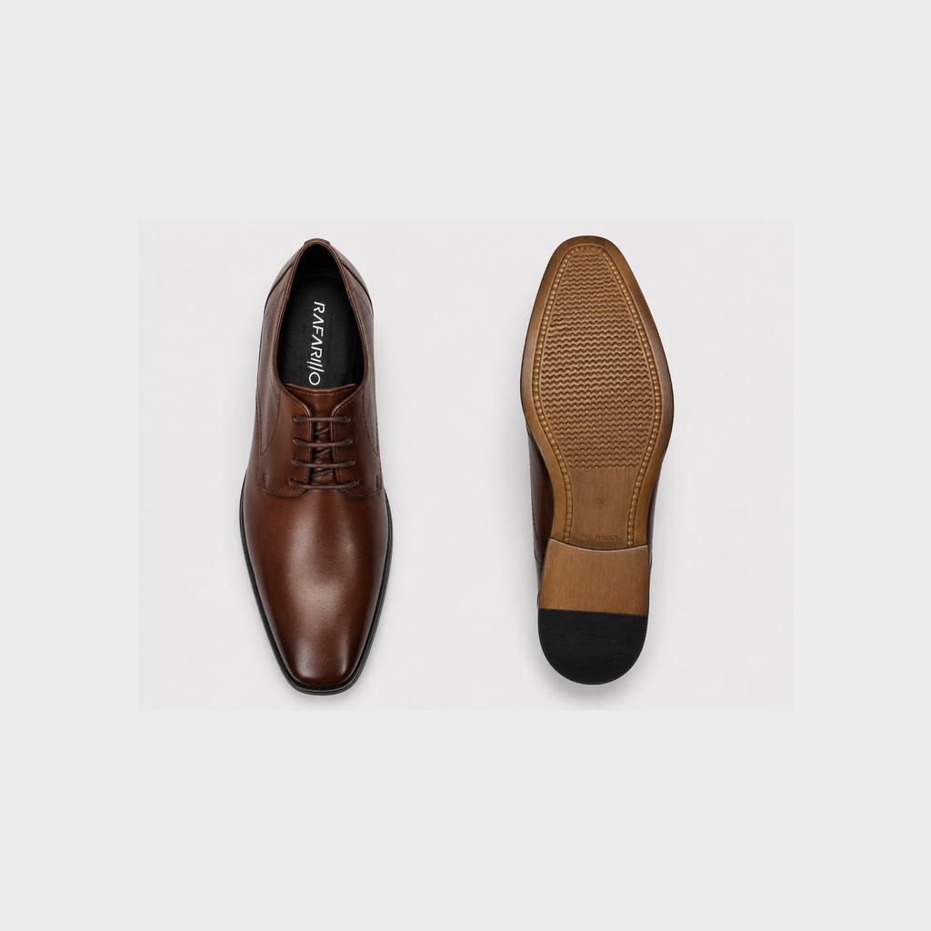Sapato Social Monaco Elegance - Marrom 6919-06P