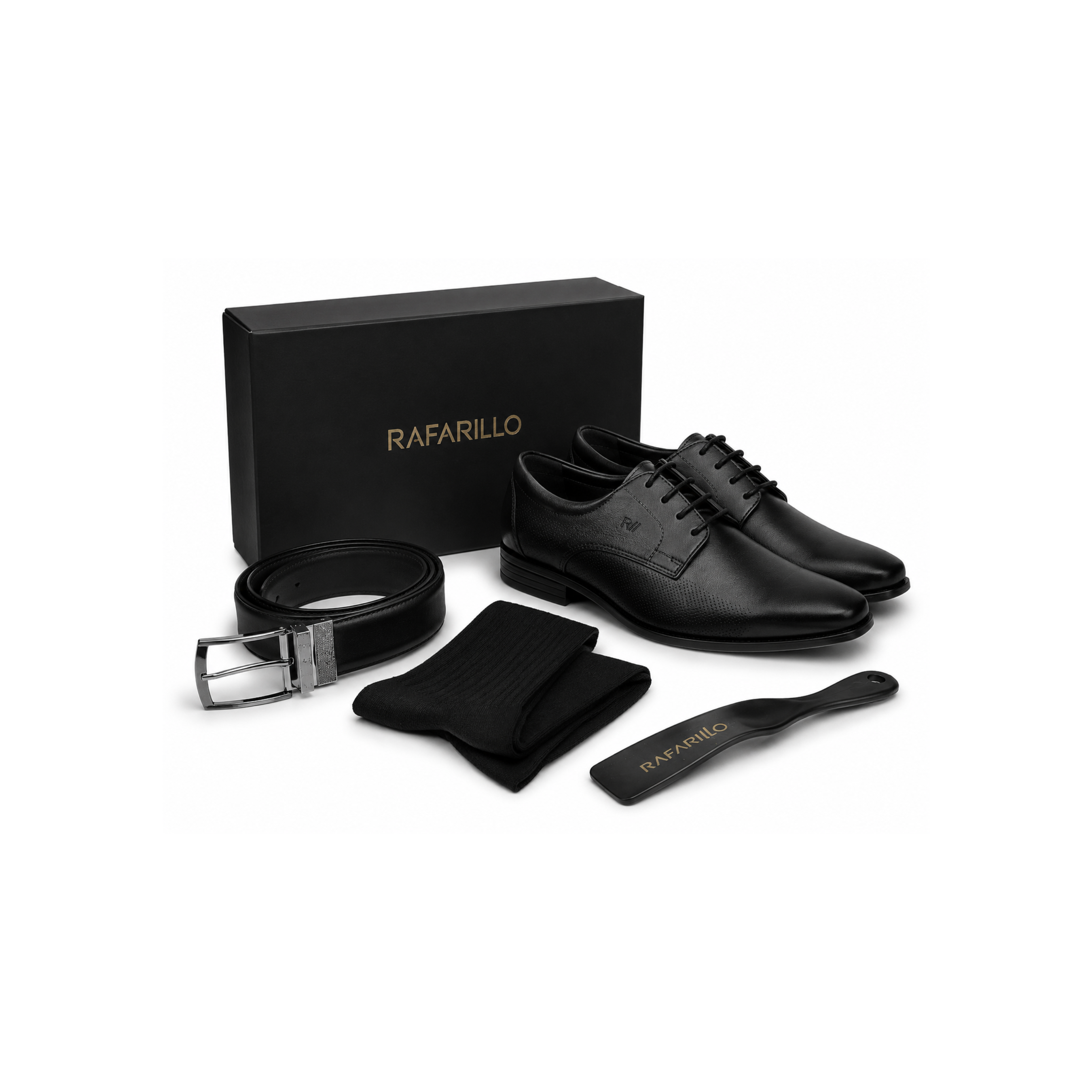 Sapato Social Imperium Classic 4 em 1 - Preto